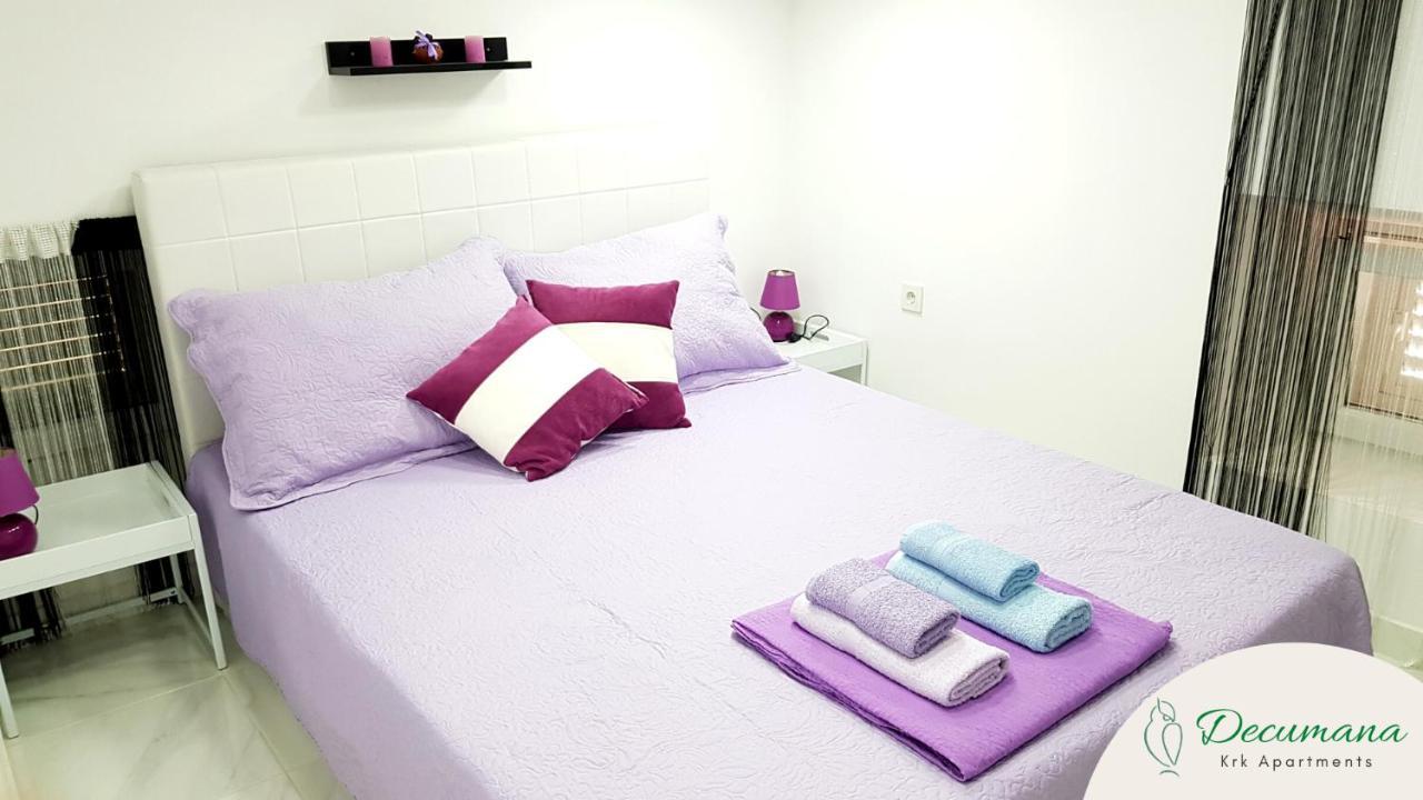 Apartment Decumana Krk Town Eksteriør billede